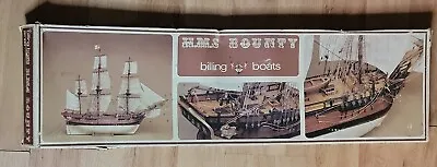 Vintage Billing Boats HMS Bounty Wooden Model Kit 492 • $179.99