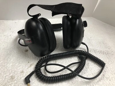 $18.99 • Buy Radio Shack Race Headphones - Noise Reducing Adjustable, Headset Black, TESTED