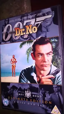 Dr. No (Ultimate Edition) (2 Disc Set) [DVD] [1962]  NO CASE INCLUDED... • £1.99