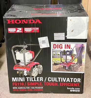 Honda FG110 9in 25cc 4-Stroke Forward Rotating Gas Mini Tiller/Cultivator • $400