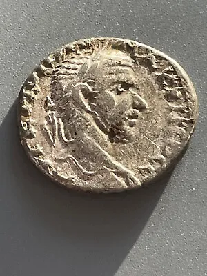 Third Known Judaea Jerusalem Macrinus Billon Tetradrachm 217-218 AD W. 13.34 Gr. • $845