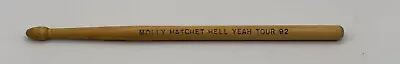 Molly Hatchet 1992 Hell Yeah Tour Miniature Drum Stick - Original • $49.95