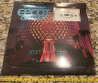 1980’s Walt Disney World Official Album Of Epcot Center Cassette New Sealed • $69.95