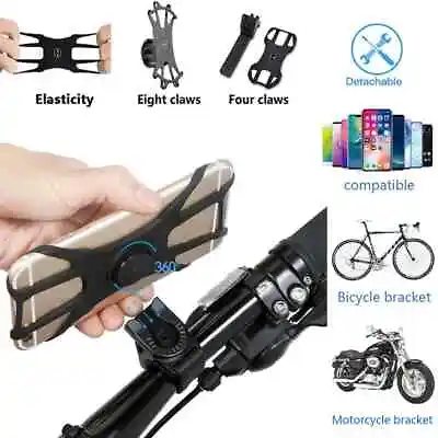 Kodiak 360 Degree Rotating Universal Handlebar Iphone Holder Phone Mount Motox • $6