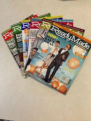 ReadyMade Magazine Issues 38 - 39 - 40 - 41 - 42 - 43.  Dec 2008-Nov 2009 • $24.95