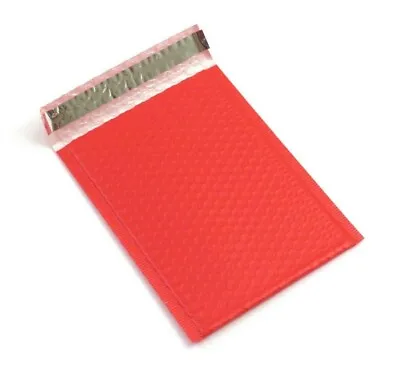 6''x9'' Red Poly Bubble Mailers Bags Mailer Padded Envelope  • $10.95