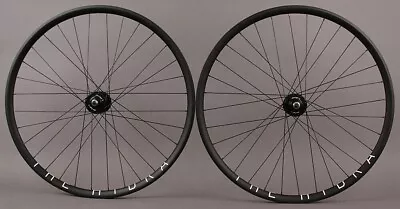 H Plus Son Hydra Black Gran Compe Track Hubs Fixed Gear Wheelset Flip Flop • $449