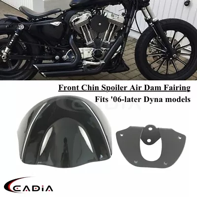 Motorcycle Chin Fairing Front Spoiler Air Dam Accessories For '06-UP Harley Dyna • $35.99