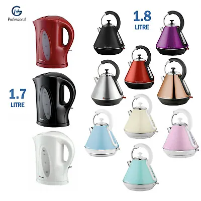 £29.99 • Buy 1.7-1.8L Cordless Electric Kettle 360 Swivel Base Fast Dry Boil Protection 2200W