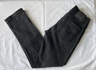 Vintage Levi’s 511 Jeans Black Denim Trousers W30 L30 30x30 • £19.95