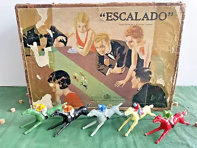 Vintage Chad Valley ESCALADO Horse Racing Game • £9.99