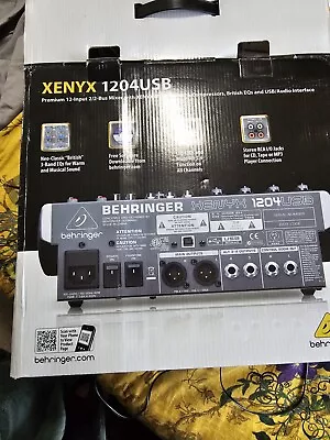 Behringer Xenyx 1204 USB • £100