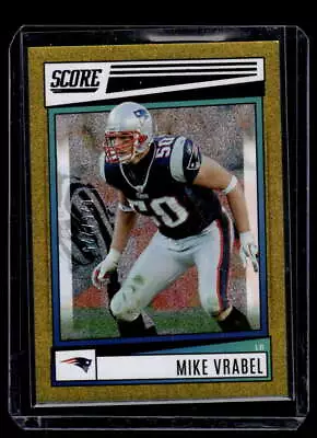 2022 Score #289 Mike Vrabel Dots Gold #/225 • $2.25