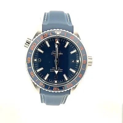 OMEGA Planet Ocean  “Good Planet”  - 43mm Blue Dial Watch - 232.32.44.22.03.001 • $4395