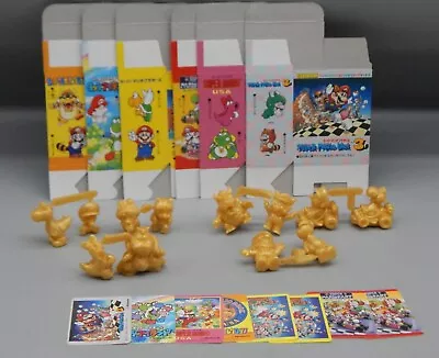 1996 Bandai Japan SUPER MARIO GRAFFITI Nintendo KESHI Rubber Figure COMPLETE SET • $115