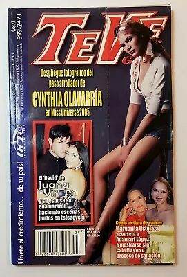 Vintage Magazine / Te-ve Guia / Miss Universe Puerto Rico / 2005 #166 • $14.95