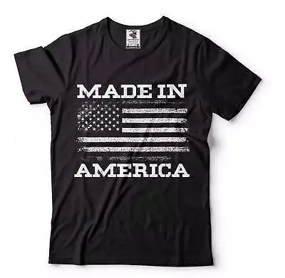 Made In America Shirt USA Flag Shirt US Patriotic Shirt 4th Of July Shirt • $16.33