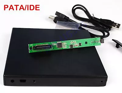 $12.59 • Buy USB 2.0 IDE CD DVD RW Burner PATA Optical Drive External Enclosure Case Only