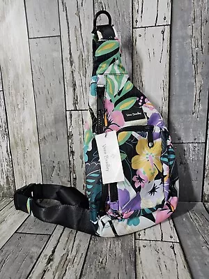 NEW Vera Bradley Island Floral ReActive Mini Sling Backpack • $44