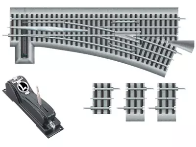 Lionel FastTrack O Scale 6-81935 O72 Right Hand Remote/Command Switch • $136.12