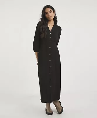 £20 • Buy Soft Touch Button Front Midi Dress -size  12