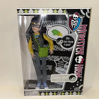 Monster High Jackson Jekyll Boy Doll With Pet Crossfade 2011 HTF 1st Wave • $169.99