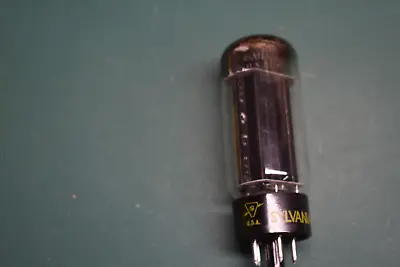 5AU4 Sylvania NOS NIB Audio Radio Receiver Vacuum Tube Tested • $21.99