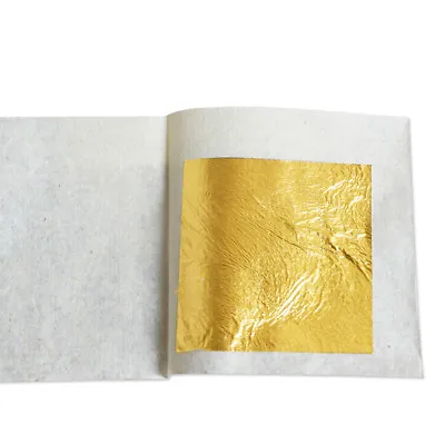 Edible / Decorative Gold Leaf Loose Sheets - 24k - 4.33 Cm X 4.33 Cm - Pick Qty • £2.30