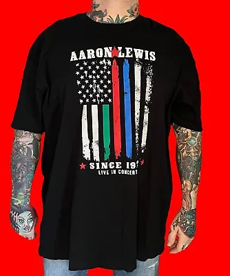 Aaron Lewis Of Staind Band Shirt Unisex T Shirt 3XL - Concert Shirt • $19.99