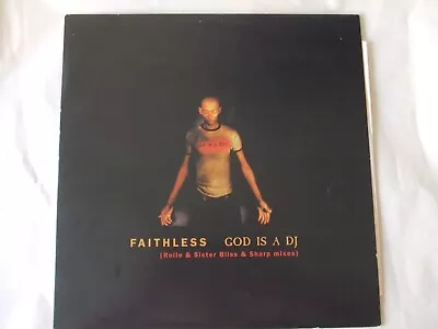 Faithless  God Is A Dj  12  Vinyl Single 1998 Release Chek12.028 • £19.99