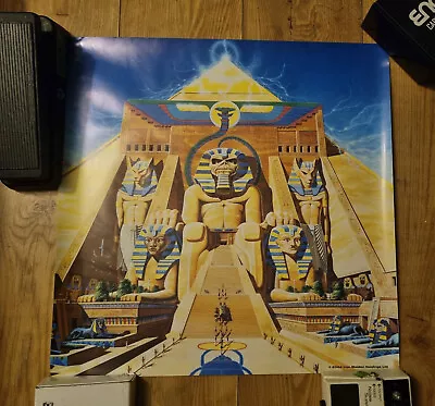 Iron Maiden Holdings 2004 Official Powerslave Artwork Poster 50x50cm NM • $49.67