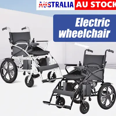 NEW Electric Wheelchair Folding Long Range Lithium Power Motorised Foldable • $944.99