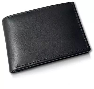 Leather Wallet For Men | RFID Wallet | 2 ID Windows Hold Upto 14 Cards 2 Mone... • $33.96