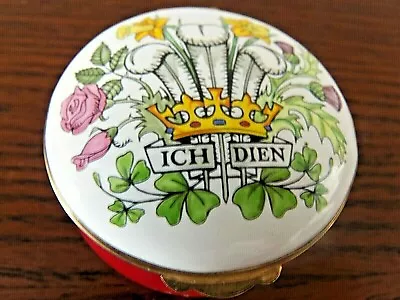 $19.99 • Buy CRUMMLES Enamel Trinket Box - 1981 Royal Wedding Of Charles & Diana, Made In UK