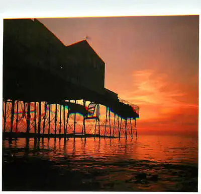 Picture Postcard- Aberystwyth Pier At Sunset • £2.69