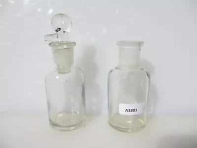 £5 • Buy Antique Bottles Jars Pots Glass Vintage Apothecary Chemist Old 4 H