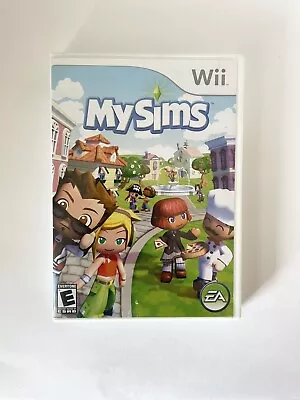 MySims (Nintendo Wii 2007) Complete W/ Manual My Sims Tested + Working • $9.99