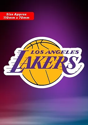 Los Angeles Lakers NBA Basketball Sticker Decal Logo Sports 🔥 • $6.85