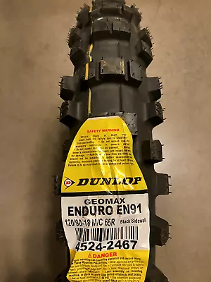 Dunlop Geomax Enduro EN91 120/90-18 120-90-18 Rear Motorcycle Tire 45242467 • $70