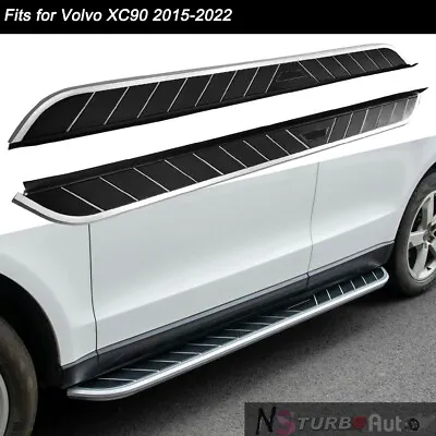 Running Board Nerf Bar Side Steps Fits For Volvo XC90 2015-2024 • $359
