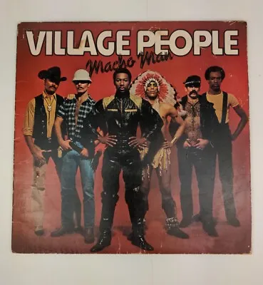 Village People – Macho Man 1978 Vinyl LP   NBLP 7096 Record Album  • $5