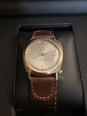 Hamilton Mens Vintage Electric Wrist Watches 10kt Gold Filled With Box • $300