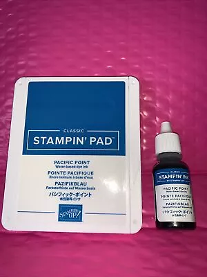 Stampin Up Classic Stampin’ Pad And Reinker - Pacific Point • $8