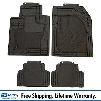 Armor All Custom Accessories Smart Fit Gray Rubber Floor Mat Set Of 4 New • $59.95