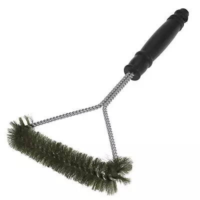 £6.99 • Buy BBQ Grill Barbecue Stainless Steel Bristles Wire Brush Cleaner Cooking Kitchen