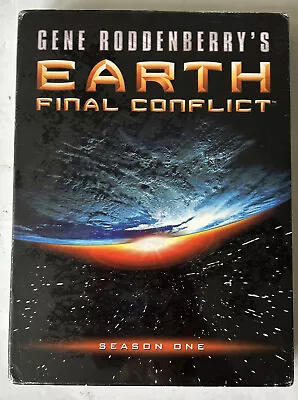 Earth Final Conflict Season One (DVD 2009 5-Disc Set) Brand New FAST Shipping • £10.45