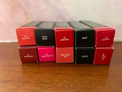 Mac Lipstick *Choose Shade* .10 Oz Full Sized NEW In Box • $12.30