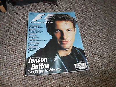 F1 2001 Magazine Jensen Button Bruce McLaren Ayrton Senna John Barnard BMW X5 • £3.99