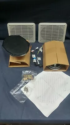 $5 • Buy NIB SET OEM 5x8 Genuine Ford Speaker XC2F-18814-BA  With GRILLS 25 WATT 4OHM
