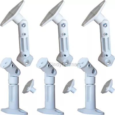 6 Pack Wall Ceiling Speaker Mount Home Theater Satellite Bracket Universal 1NA • $14.92